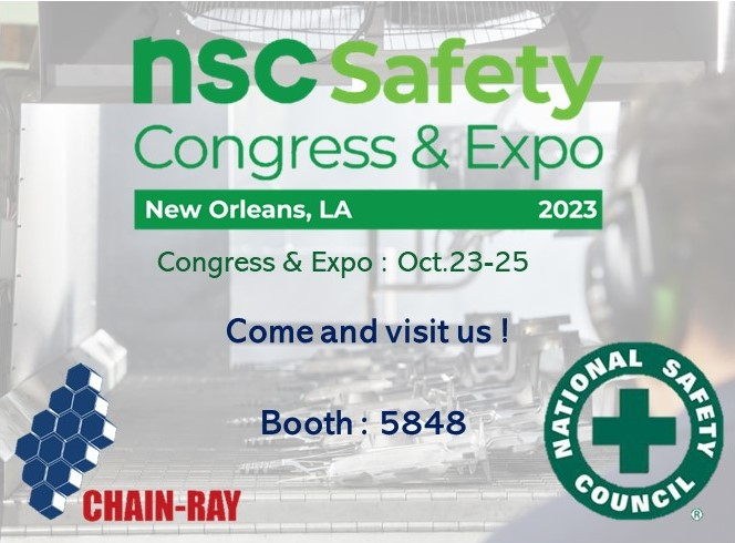 Chain-Ray is attending 2023 NSC SafetyCongress & Expo!